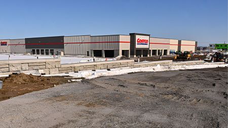 A Costco Wholesale store is being built. 