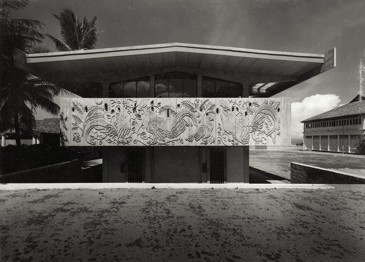 Geoffrey Bawa building, on show at the Vitra Design Museum