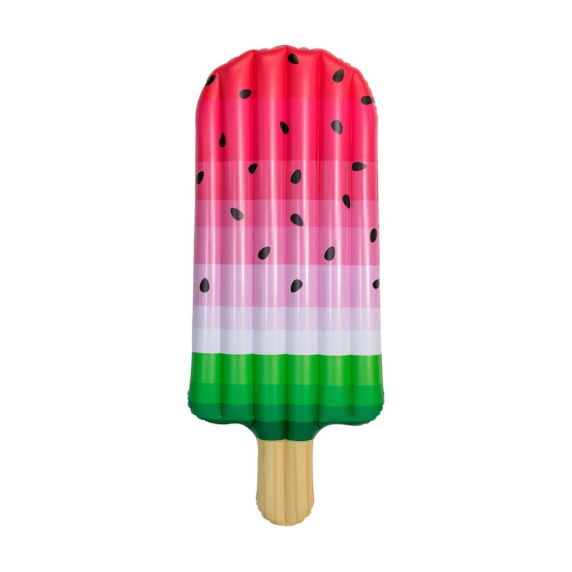Pelampung kolam dalam bentuk es loli semangka