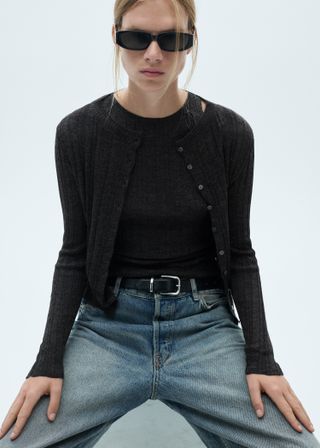 Button Knit Cardigan - Women | Mango Usa