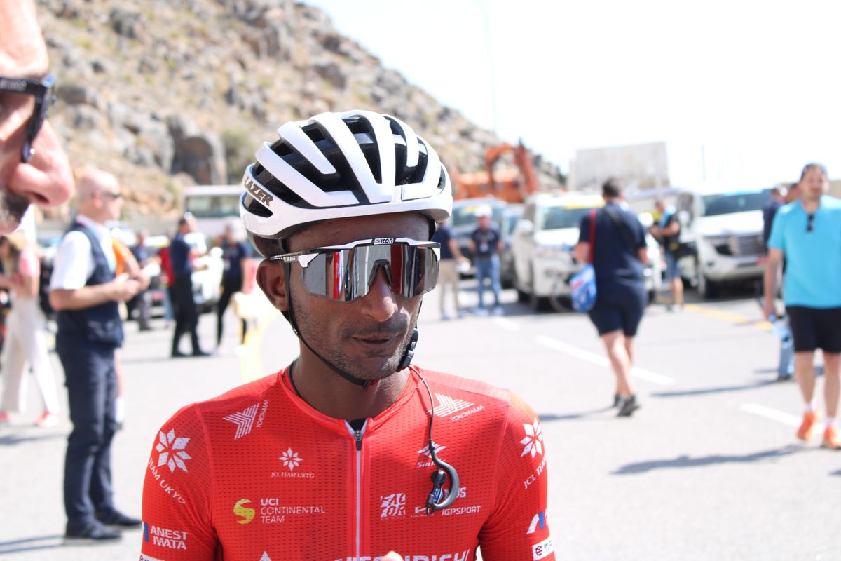 Eritrea&#039;s Nahom Zeray (JCL Team Ukyo )