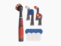 Rubbermaid  Reveal Power Scrubber 18-Piece Kit