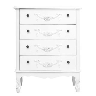 Dunelm Toulouse White Chest of Drawers