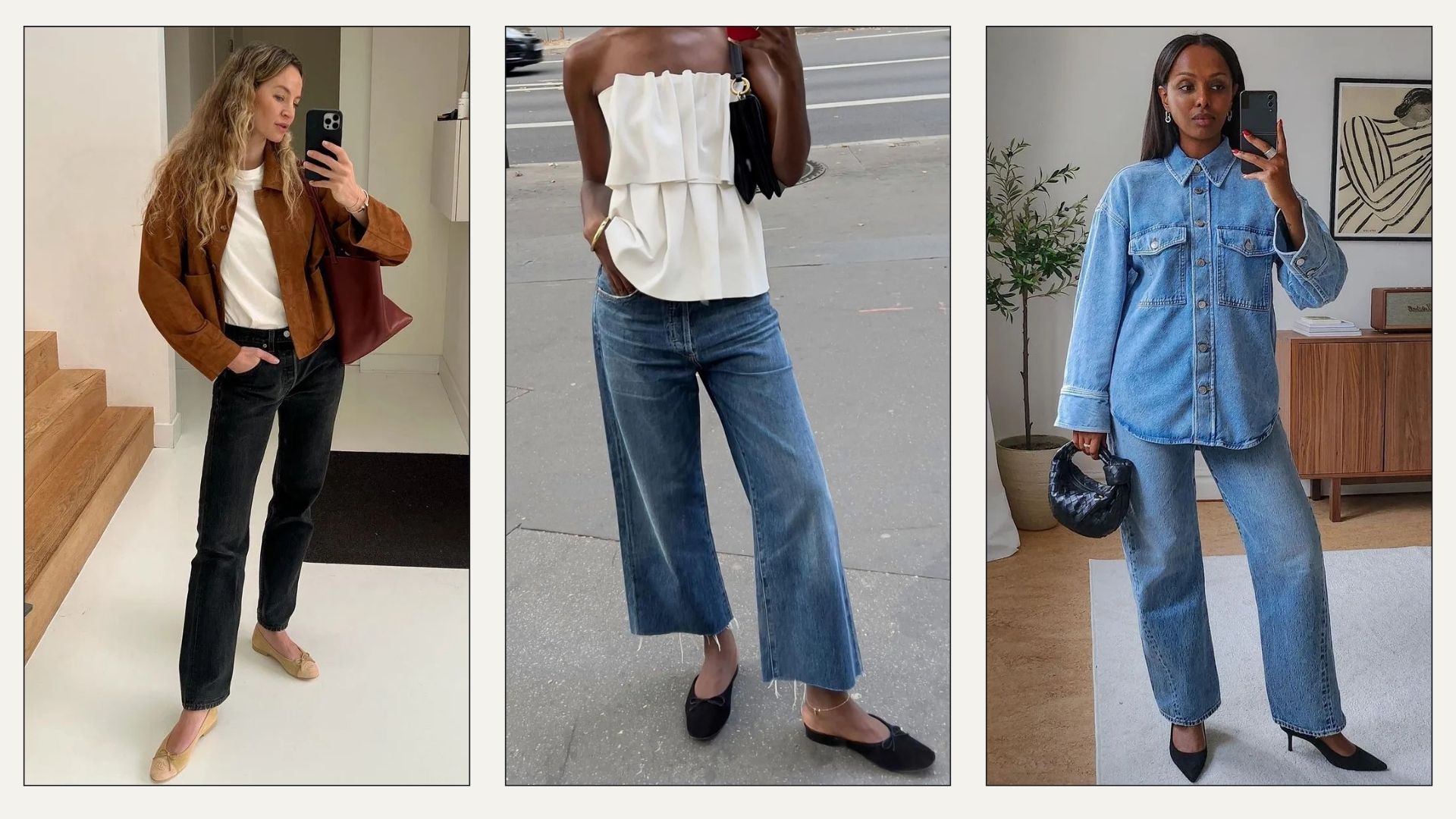 Jeans Are the Foundation of My Capsule Wardrobe&mdash;9 Fresh Ways I'm Styling Them for Spring