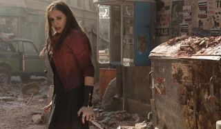 Avengers: Age of Ultron Wanda in an alleyway