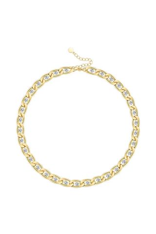 Mazin Jewels Chain Link Necklace