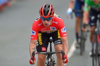 Jumbo-Visma’s Primoz Roglic kept his red leader’s jersey after stage 2 of the 2020 Vuelta a España
