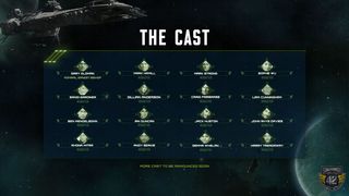 Star Citizen cast list