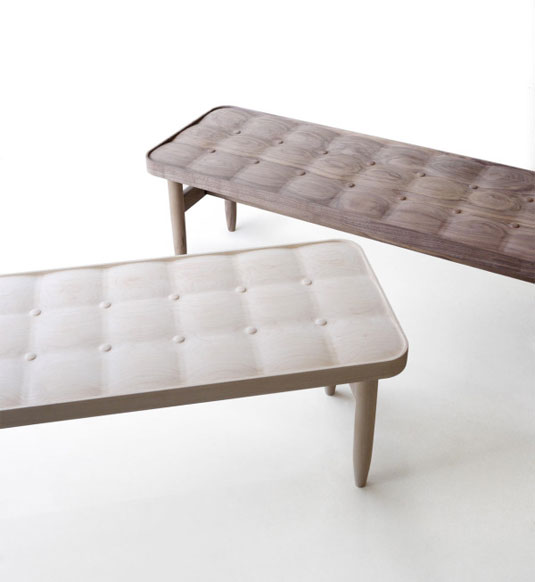 trompe l’oeil bench