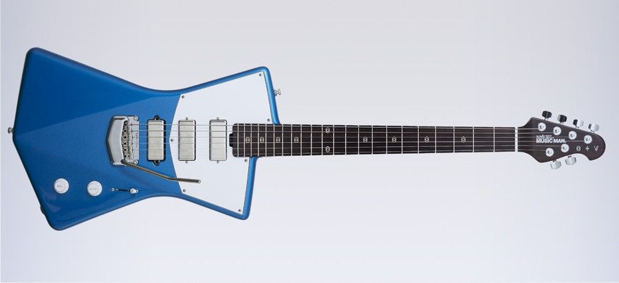 The new blue finish was mixed by Clark herself