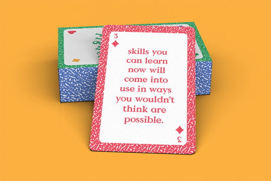 designer playing cards
