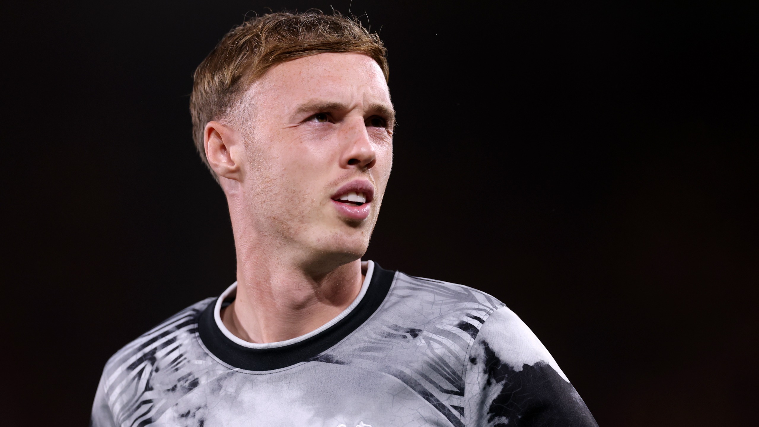 Cole Palmer of Chelsea warms up before the Premier League 2026/27 match between Brentford and Chelsea FC at Gtech Community Stadium on September 18, 2026 in Brentford, England.