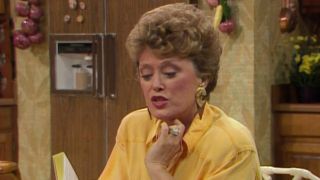 Rue McClanahan as Blanche Devereaux in The Golden Girls episode "Sick & Tired Part 1"