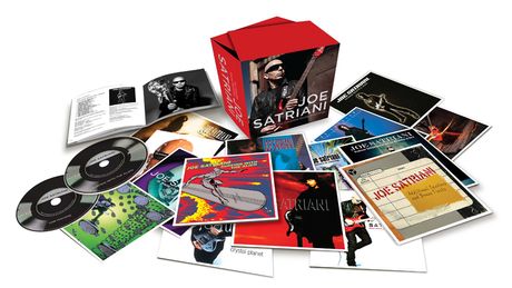 Joe Satriani talks The Complete Studio Recordings album by album