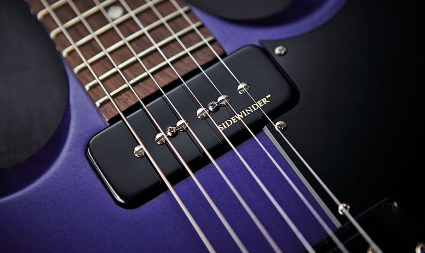 The Sidewinder P-90H might look like the fabled P-90 single coil, but it's actually a humbucking unit