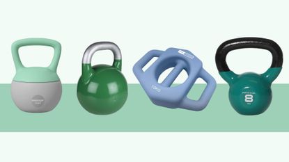 A selection of the best kettlebells tested in 2025, including picks from SPORTNOW, Rival Strength Store, Pro Fitness, and Physical Company