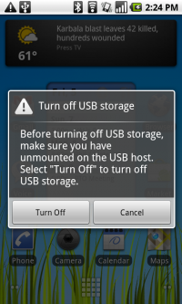 USB storage card