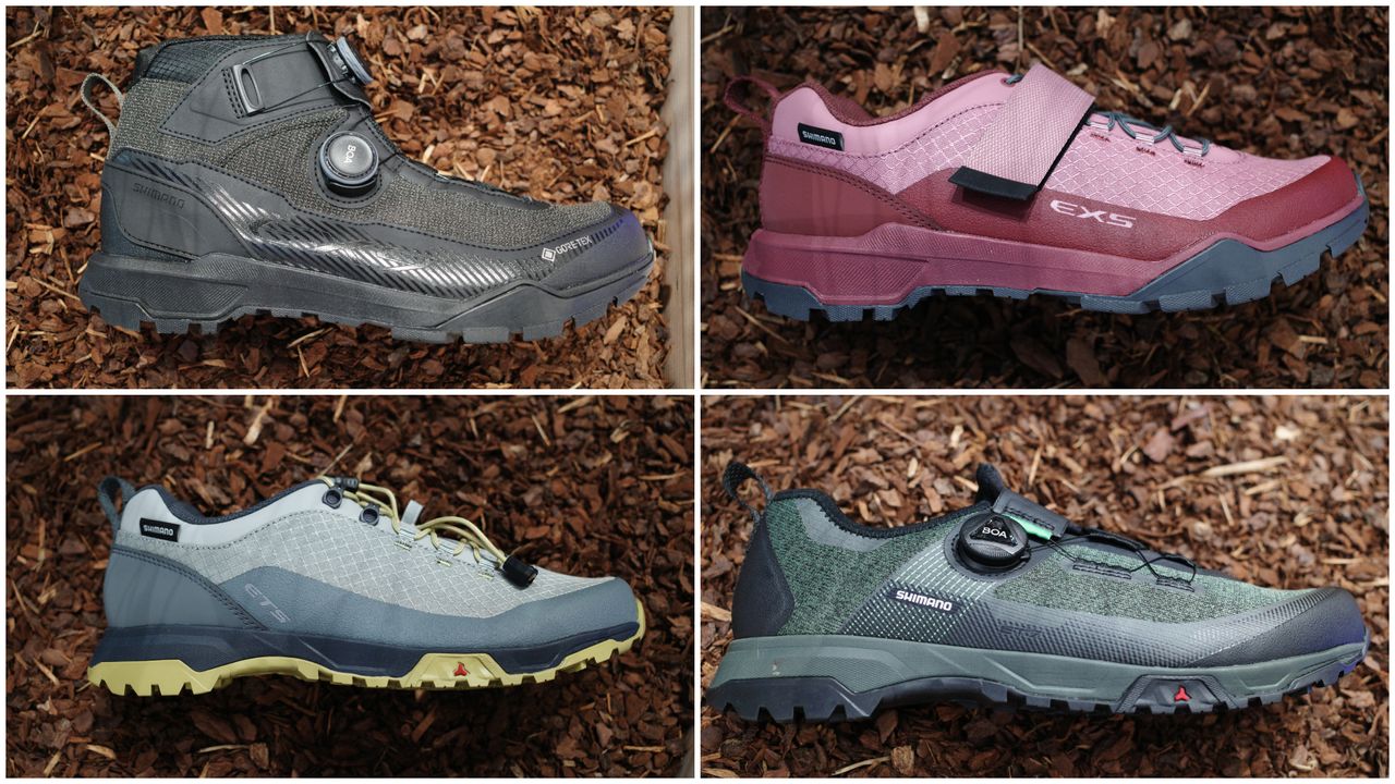 Shimano&#039;s new off-road and commuter shoe range