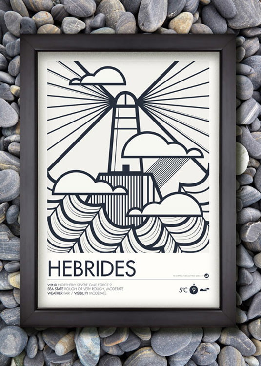 Shipping forecast prints