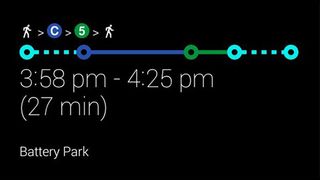 Google Glass XE10 Transit Directions