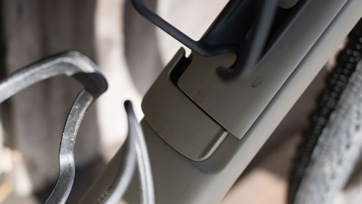 Enve MOG gravel bike tube storage detail