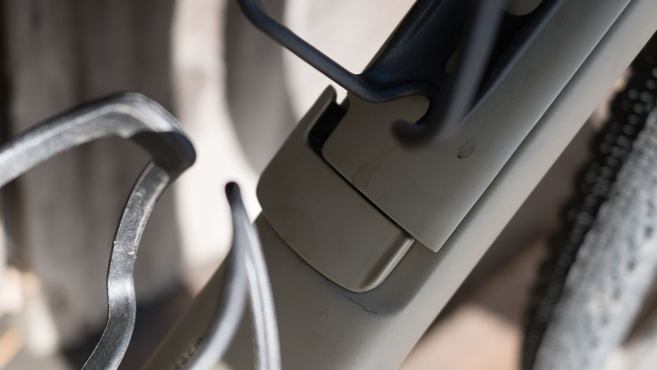 Enve MOG gravel bike tube storage detail