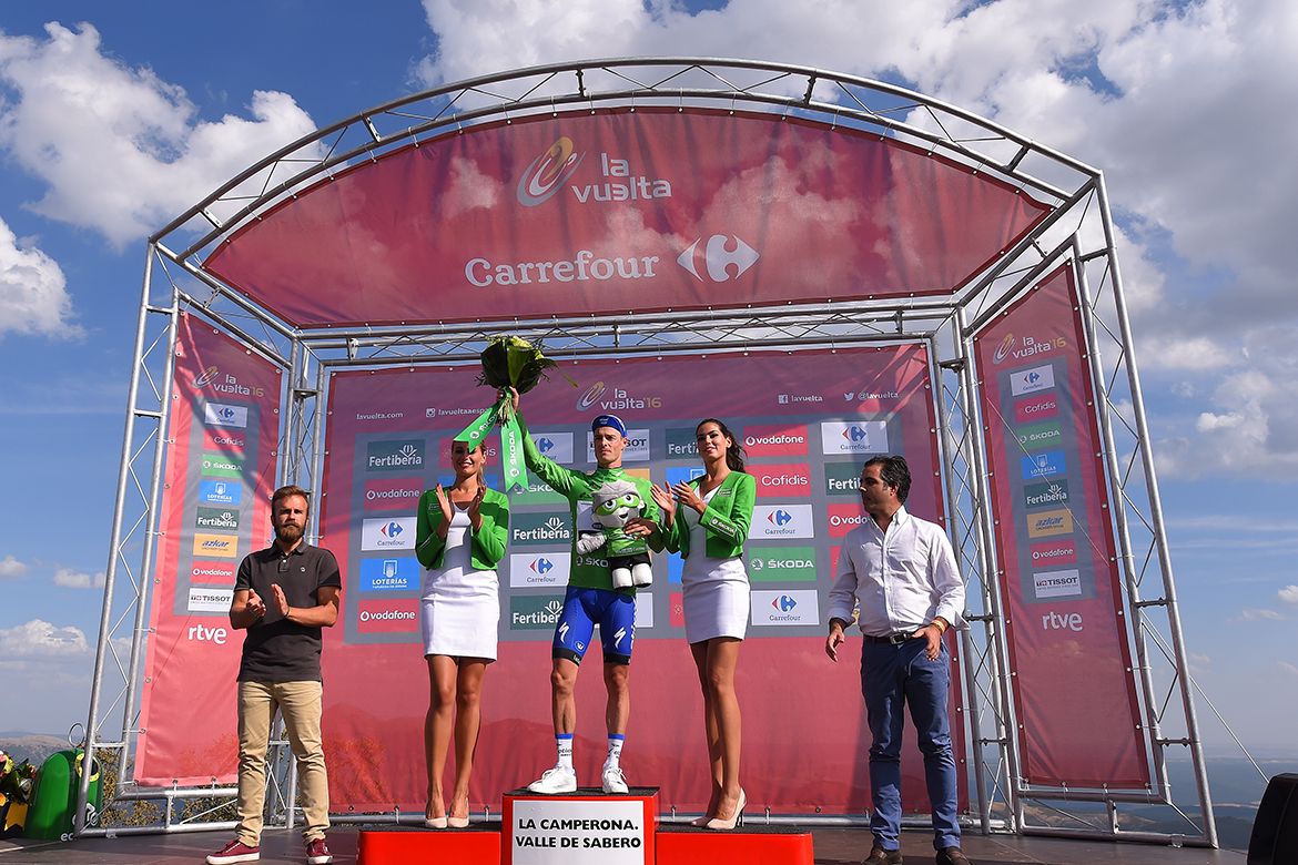 Gianni Meersman kept hold of the green points jersey