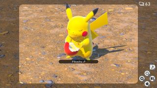 New Pokemon Snap Pikachu Eating