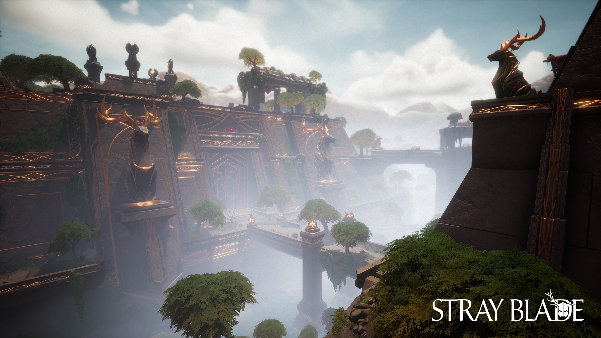 Stray Blade | Locations; Die verschiedenen Umgebungen laden zum Staunen und Erkunden ein