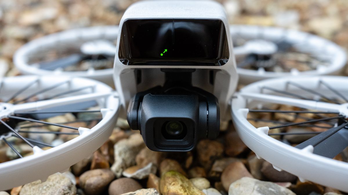 DJI Flip close-up of camera