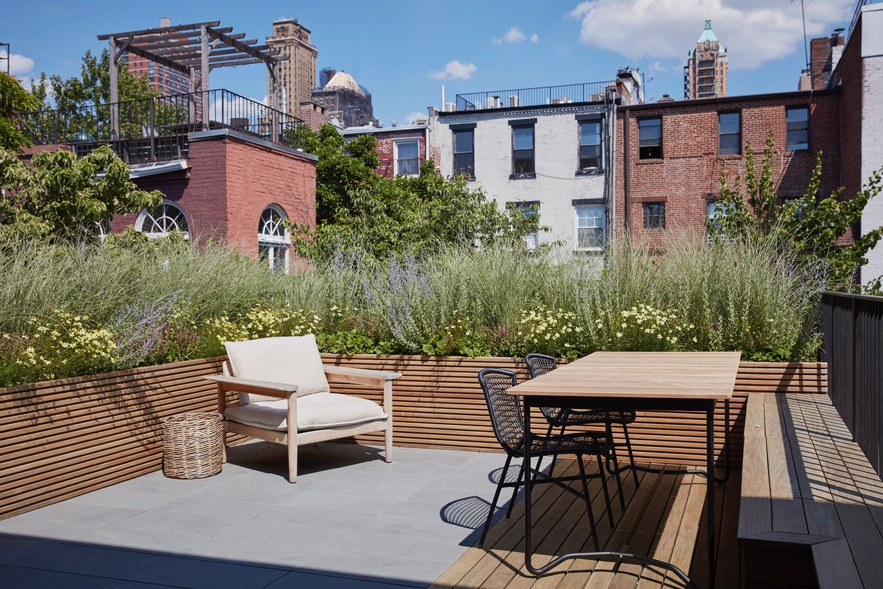 outdoor storage bench as seating 