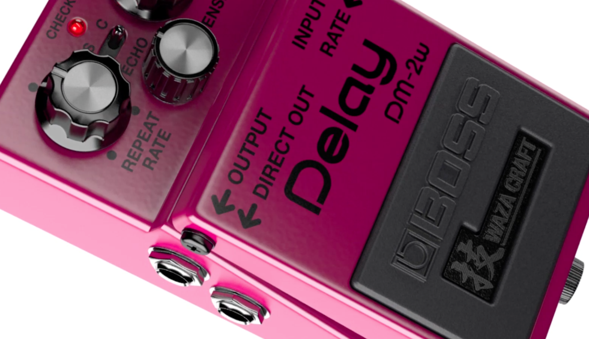 Boss Waza Craft DM-2W Delay Pedal: Analog Delay Is Back, with a Modern