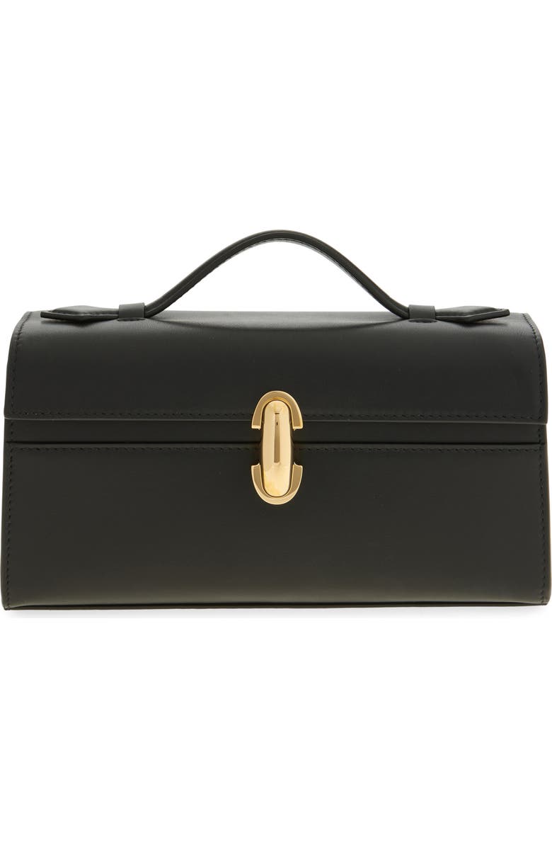 Symmetry Pochette Leather Top Handle Bag