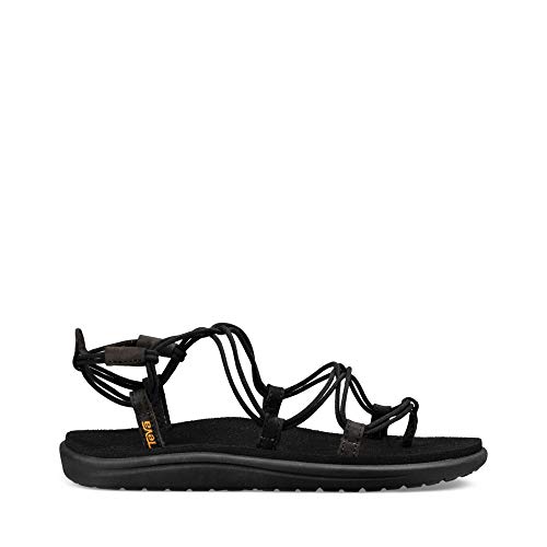 Teva Women&#039;s Voya Infinity Sandal, Black, 8