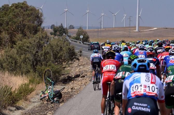 Maarten Tjallingii (Belkin) crashes