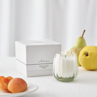 Autumn Ribbed Votive Candle:was £16 now £12 at The White Company (save £4)