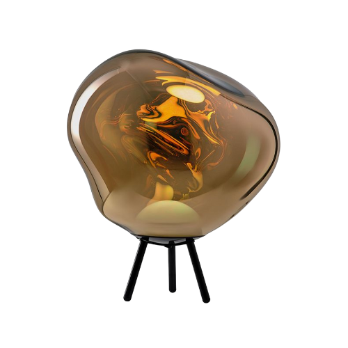 Melt Large Portable | Polished Gold Polycarbonate | Tom Dixon