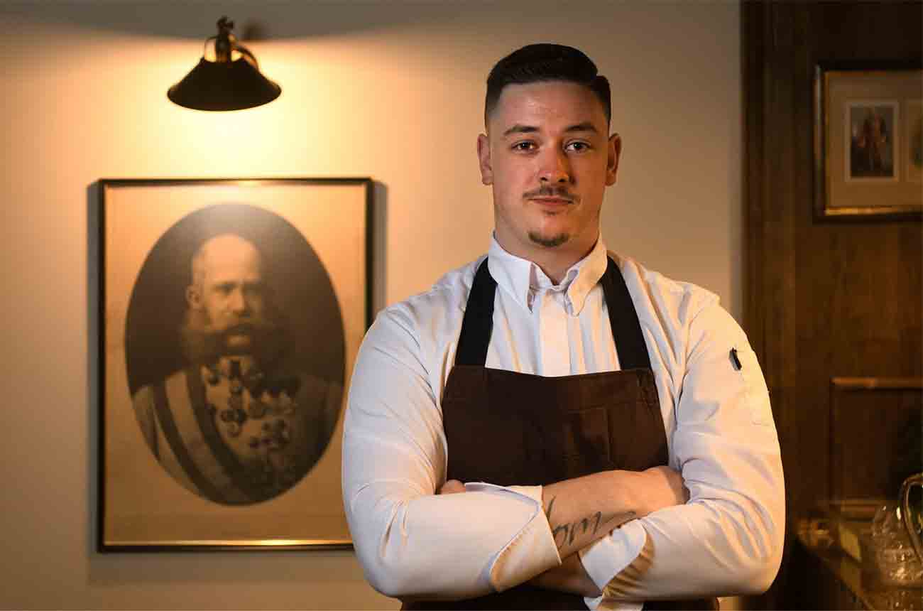 Restaurant Franz Josef's head chef, Martin Klau&amp;#269;o