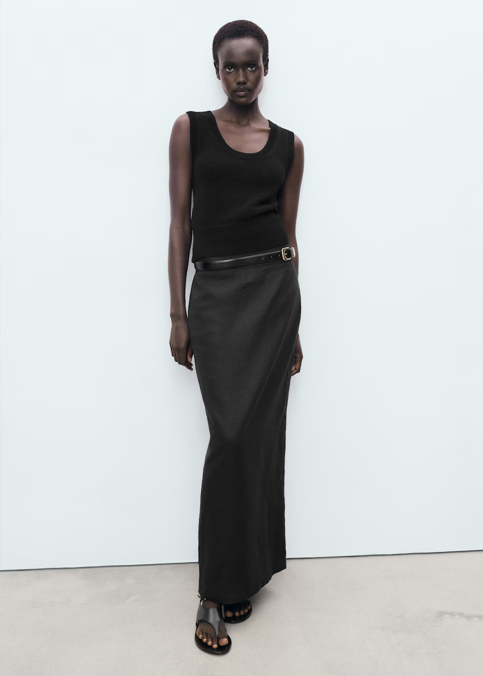MANGO, Linen Pencil Skirt - Women | Mango United Kingdom