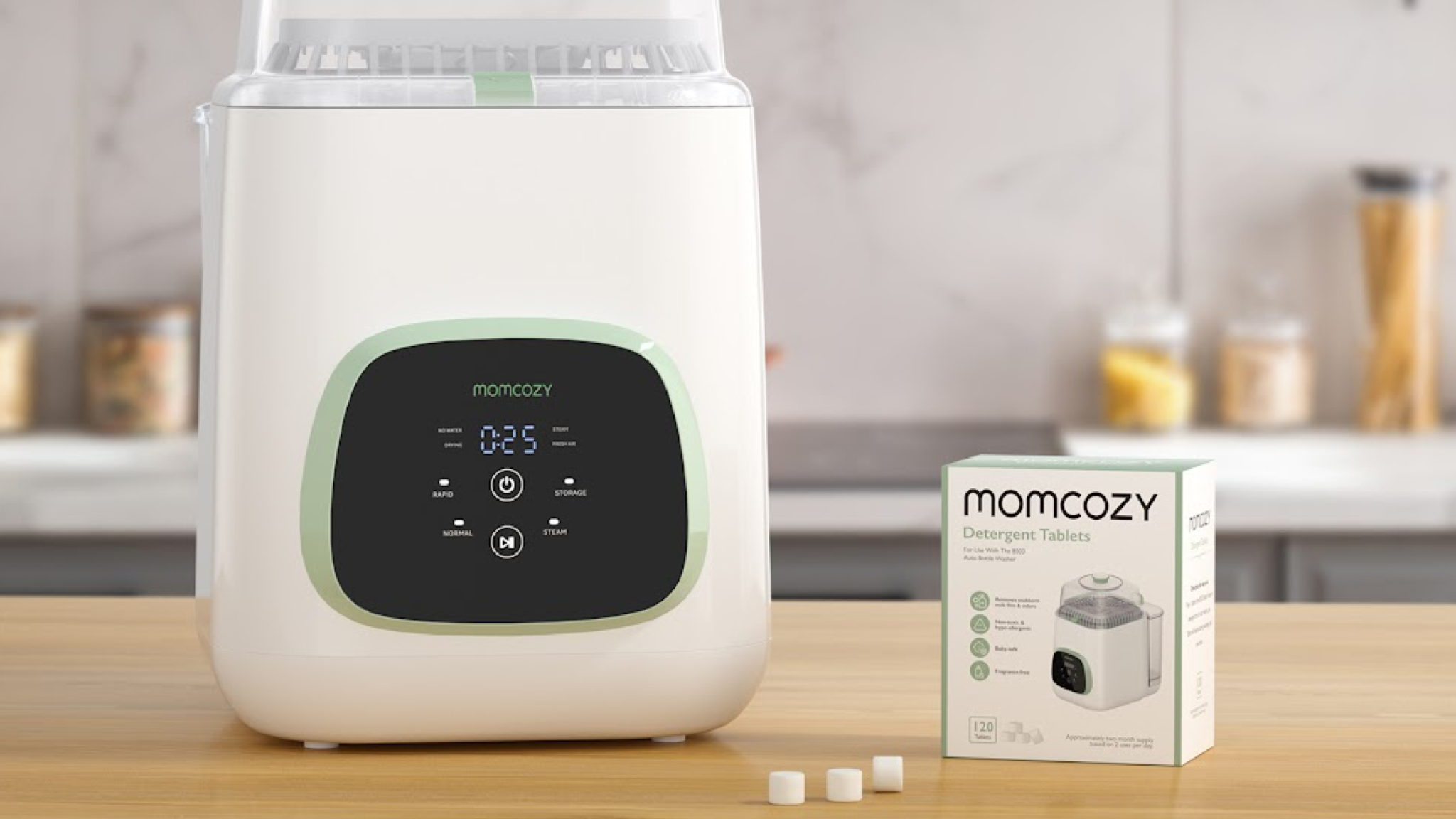 Momcozy KleanPal Pro with sterilising tablets
