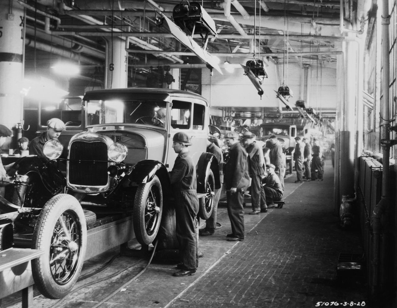 Ford assembly line