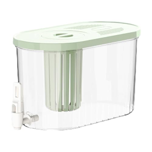 Drink Dispenser for Fridge, Drink Container - 4.5 Litre Jug With Tap and Filter for Kitchen, Outdoor, Dorm, Hotel, Apartment, Travel,