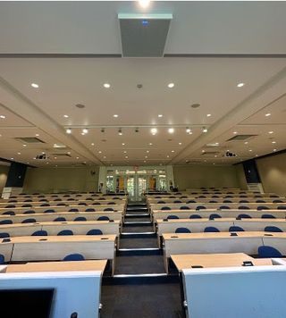 ClearOne powers remote learning in a TCNJ classroom.