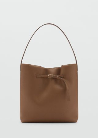 Bucket Bag With Buckle - Women | Mango United Kingdom