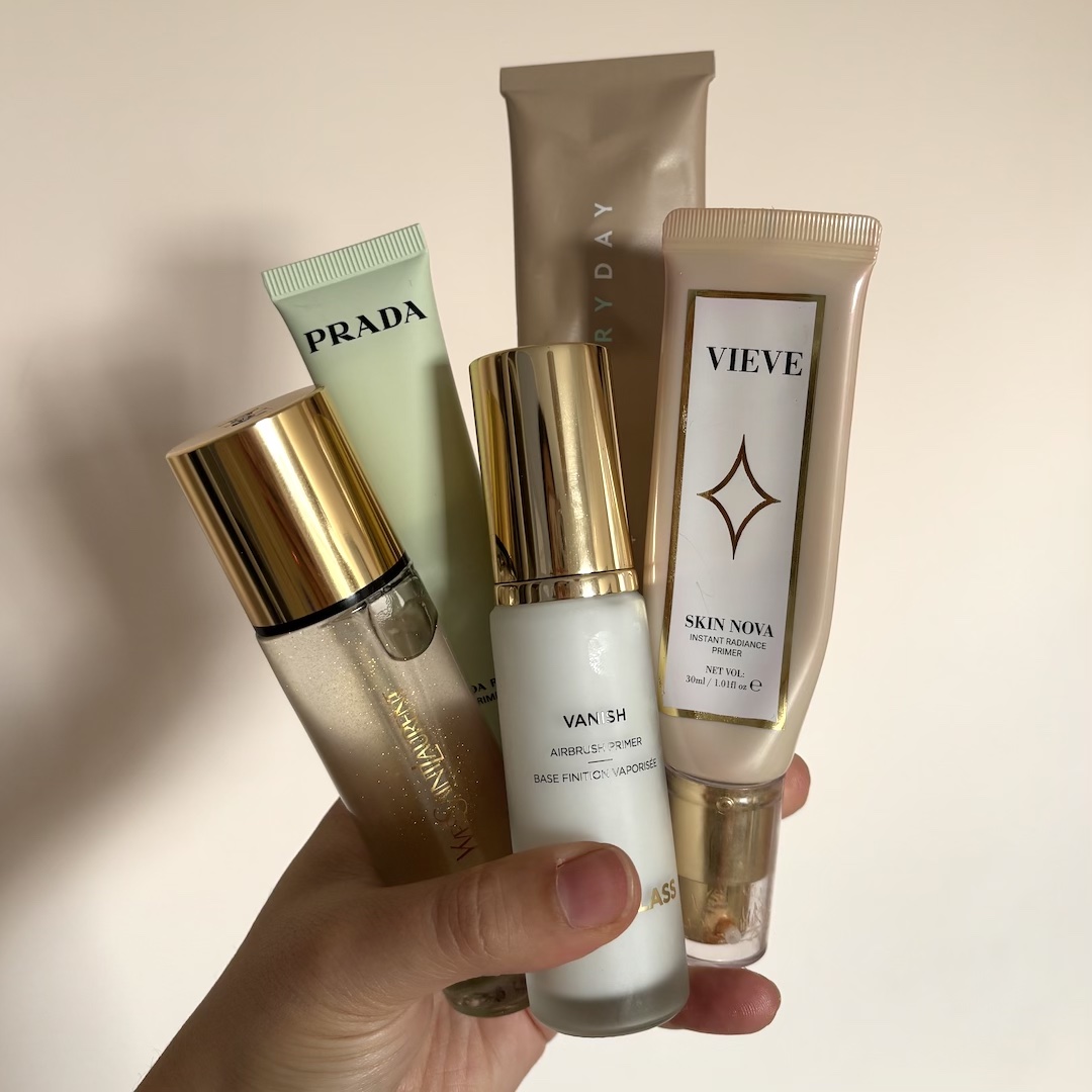 A selection of the best natural-looking makeup primers