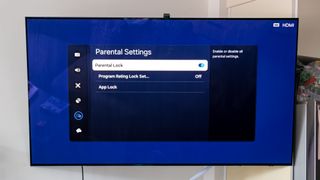 TV Parental Controls Tizen OS