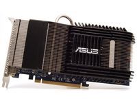 The Asus Silent is passively cooled; the cooler with heat pipes is stable and solidly built
