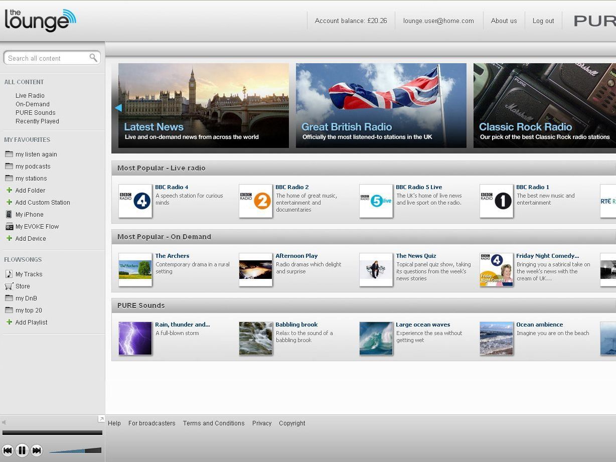 Pure adds new music store to radio portal TechRadar