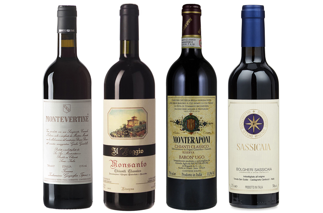Tuscan vintages drink now