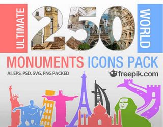 Free travel icons